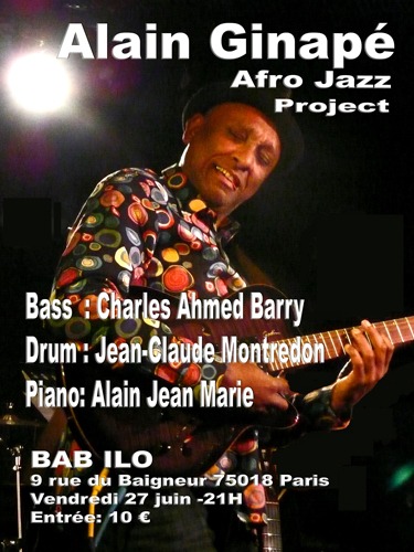 Alain Ginapé Afro/Jazz project