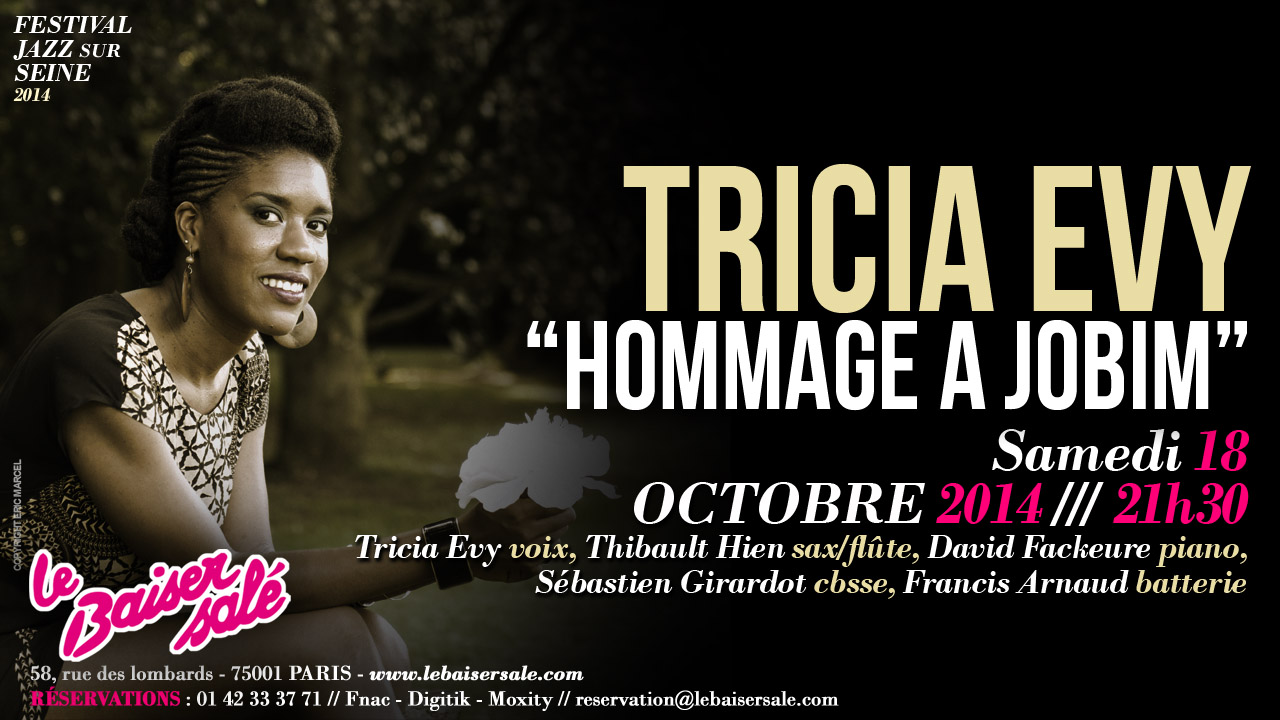 Tricia Evy “Hommage à Jobim”