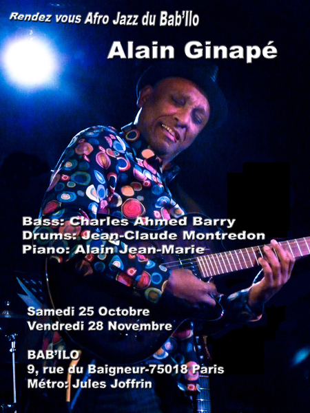 Alain Ginapé Afro/Jazz project