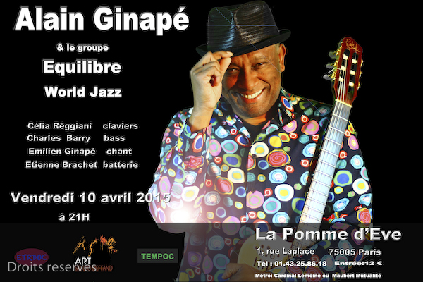 [World Jazz] Alain Ginapé & le Groupe Equilibre