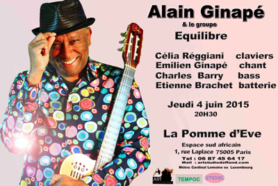 Alain Ginapé & le Groupe Equilibre - World Jazz