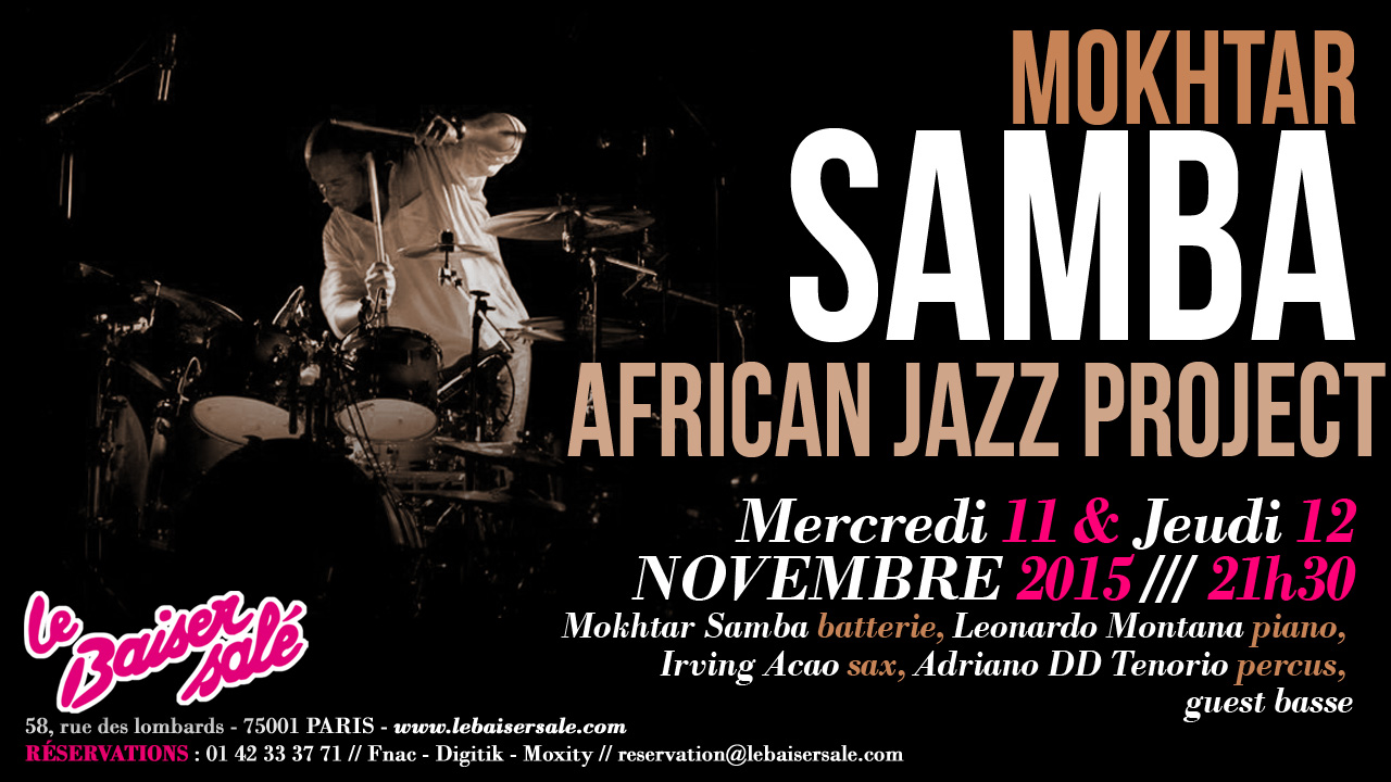 Mokhtar Samba « African Jazz Project »