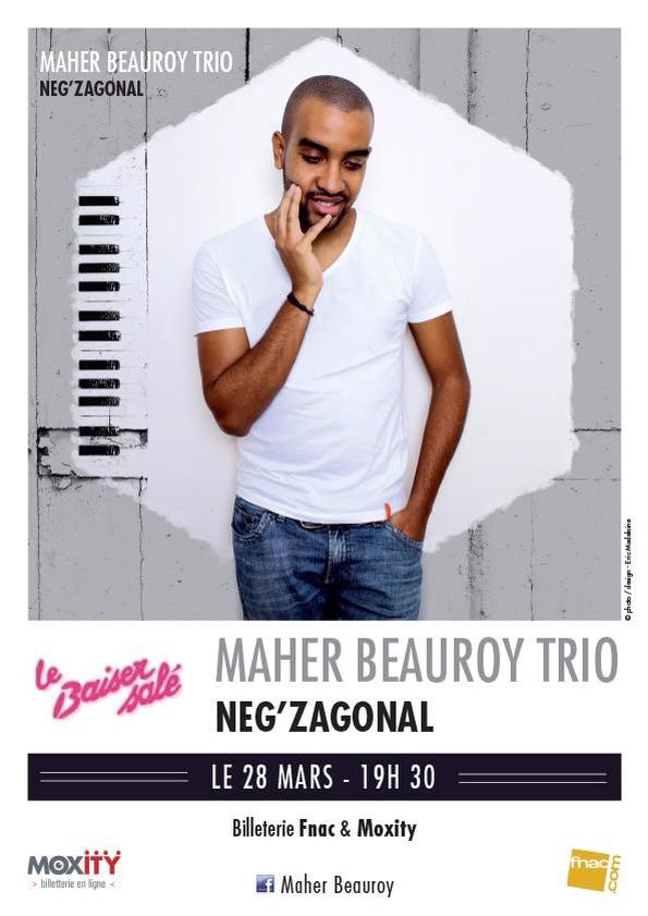 Maher Beauroy trio "Neg'Zagonal"