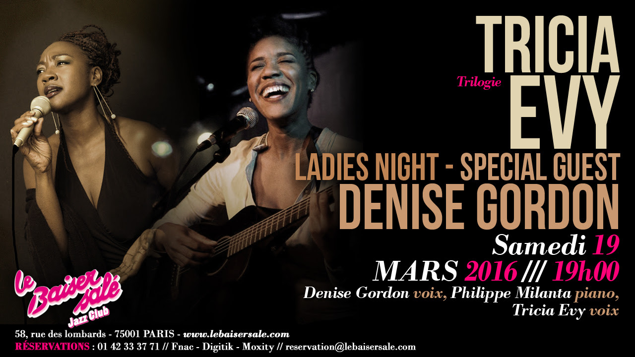 Ladies Night - Tricia Evy invite Denise Gordon