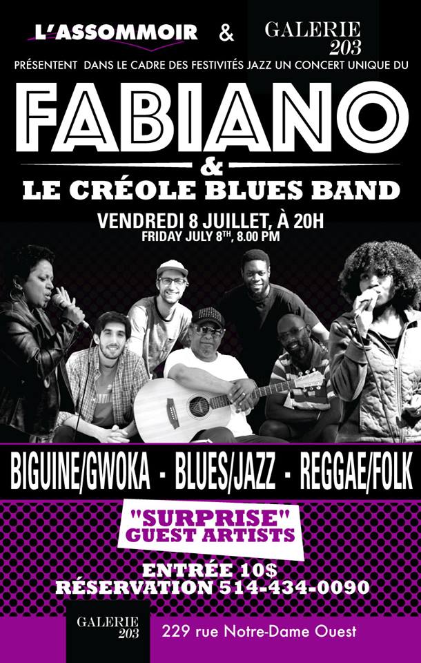 Fabiano & Créole Blues Band