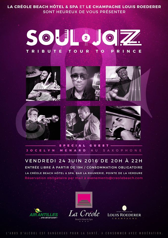 Soul 2 Jazz, made in SXM - Tribute to Prince