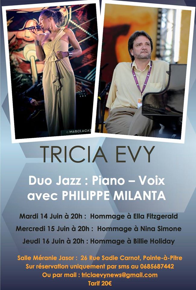 Tricia Evy & Philippe Milanta duo "Billie Holiday"