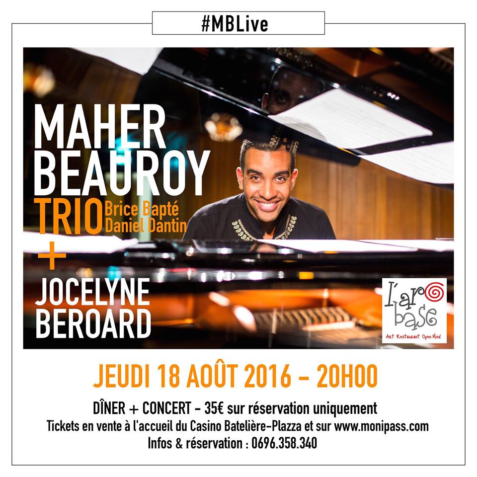 Maher Beauroy trio + Jocelyne Béroard