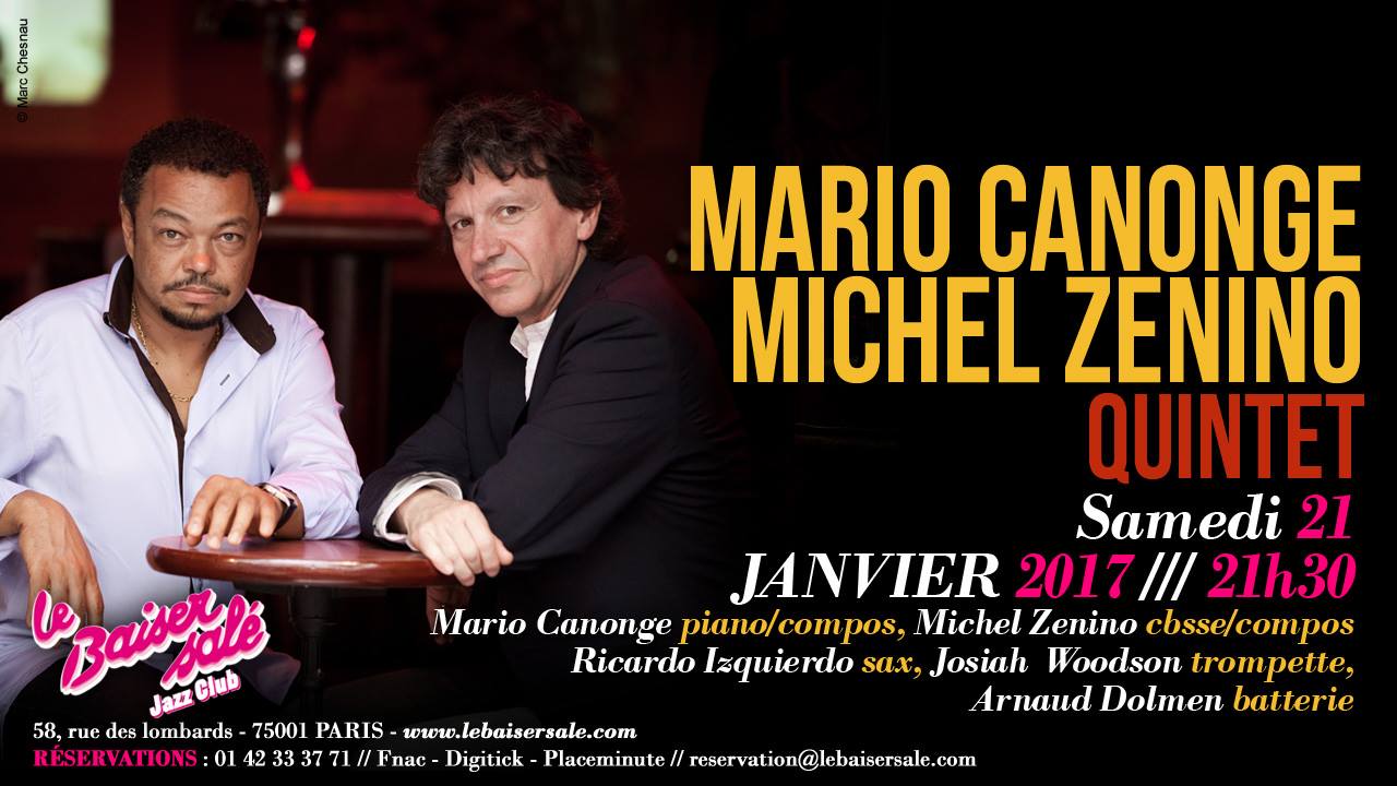 Mario Canonge & Michel Zenino quintet