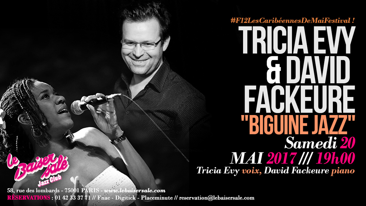 Tricia Evy & David Fackeure "Biguine Jazz"