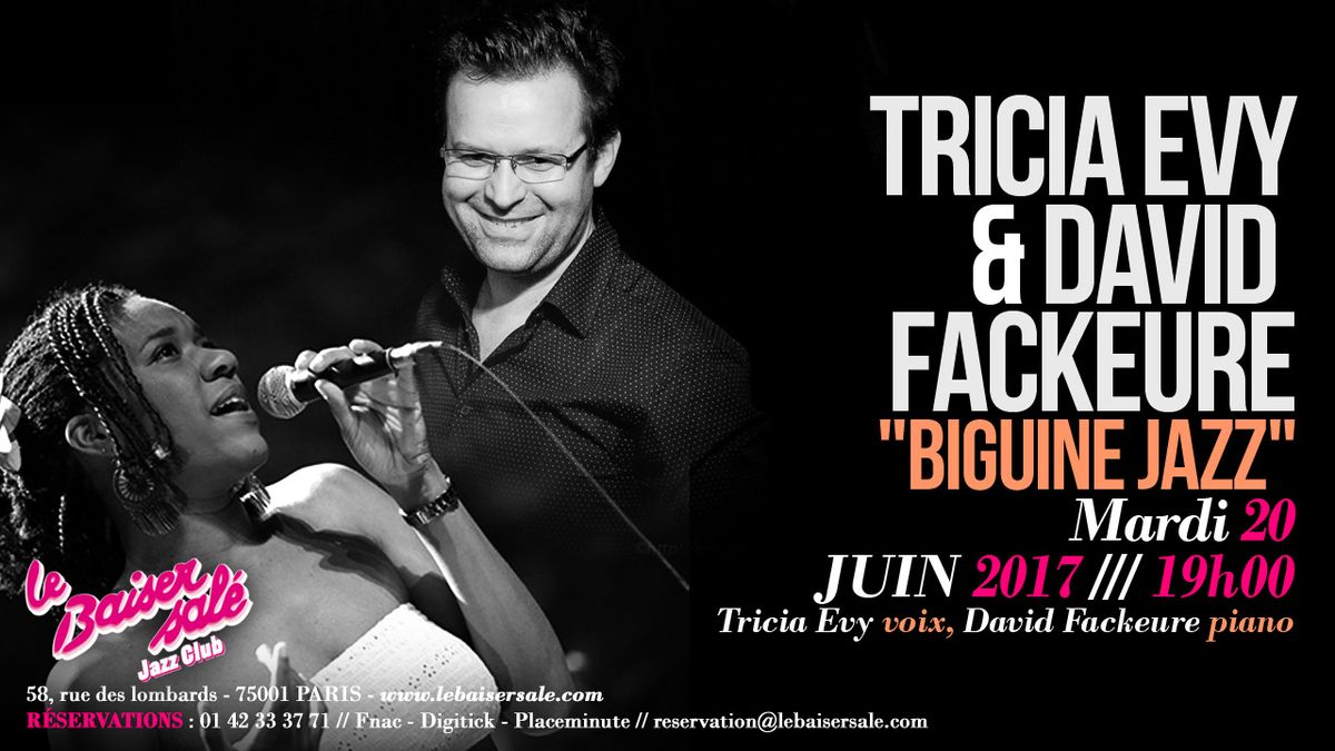 Tricia Evy & David Fackeure "Biguine Jazz"