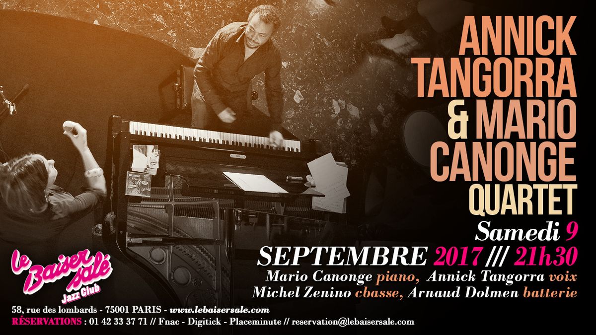 Annick Tangorra & Mario Canonge quartet