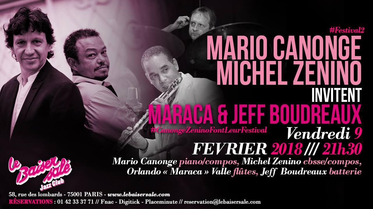 Mario Canonge & Michel Zenino invitent Maraca & Jeff Boudreaux