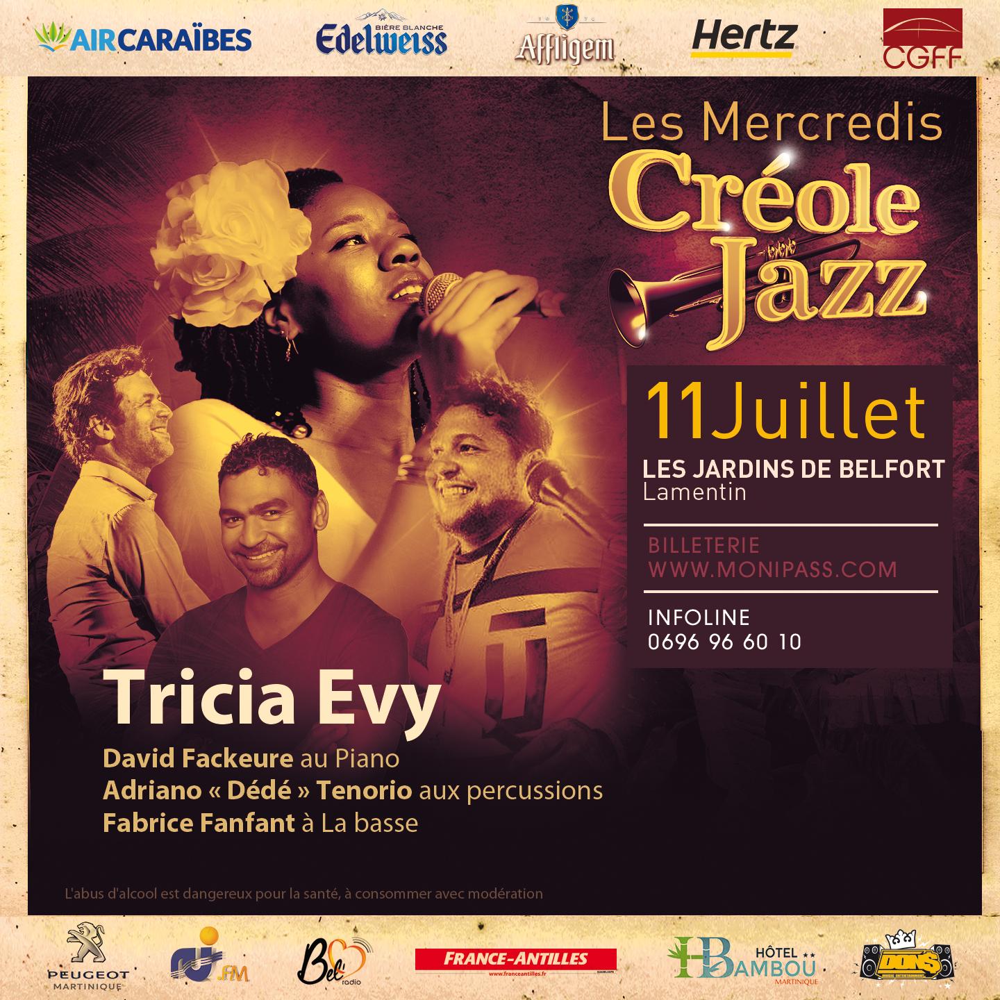 Tricia Evy | Les Mercredis Créole Jazz