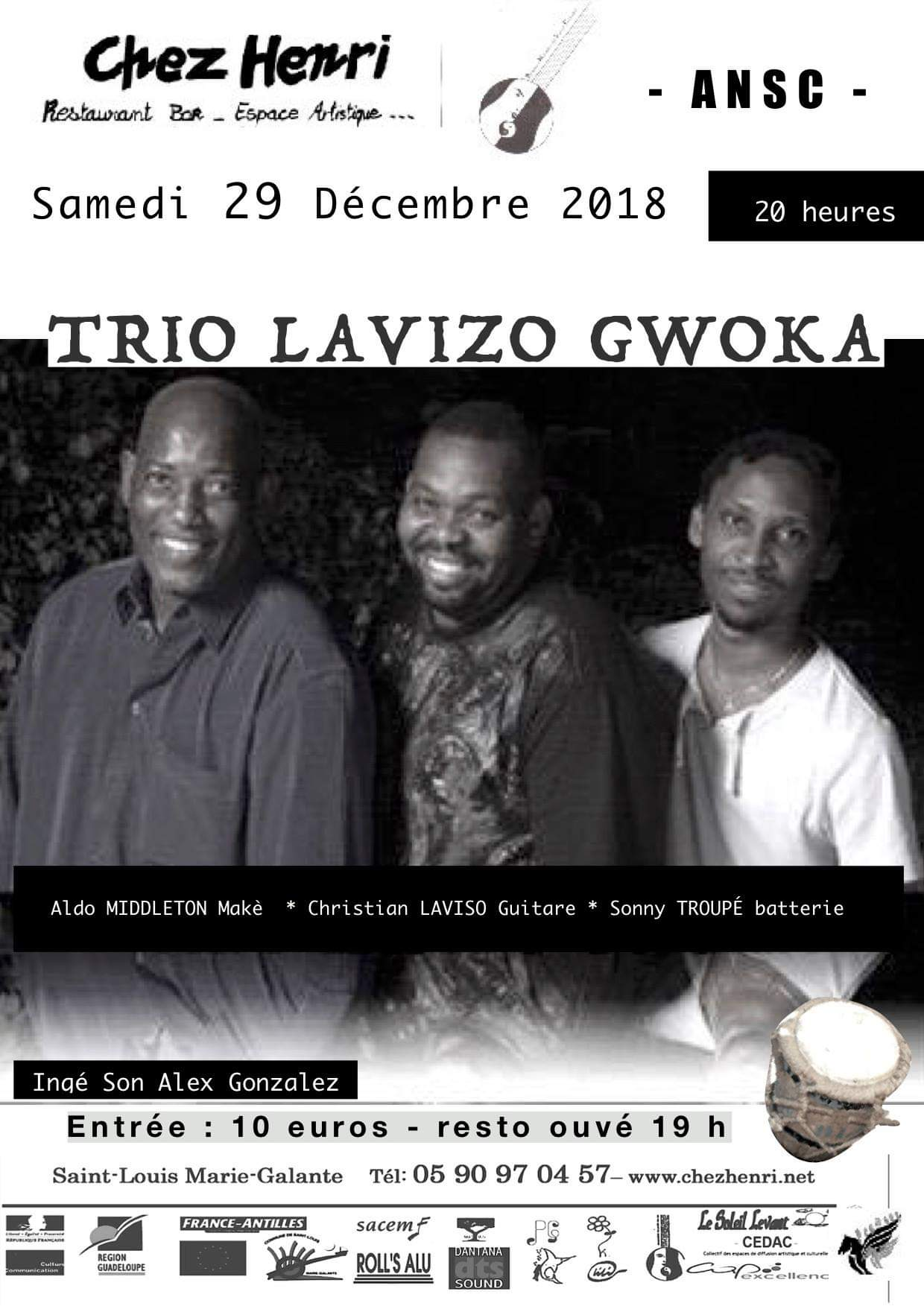 Trio Lavizo Gwoka