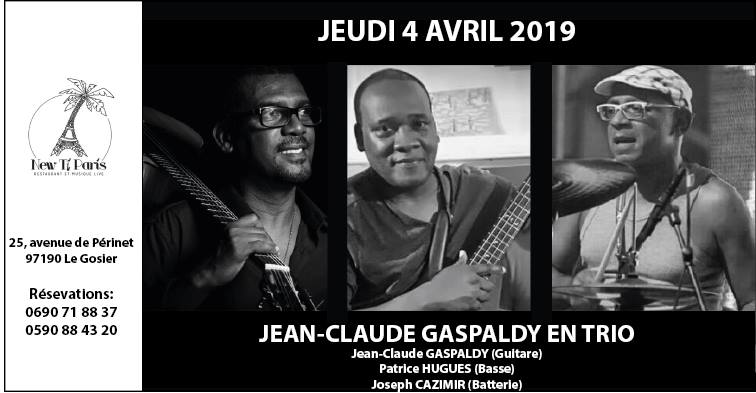 Jean-Claude Gaspaldy trio