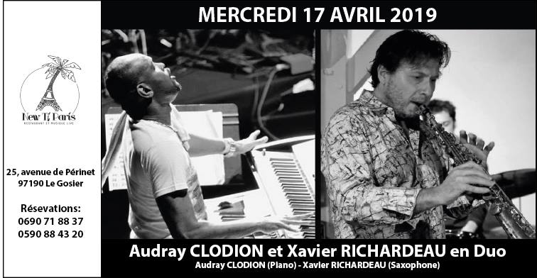 Audray Clodion et Xavier Richardeau