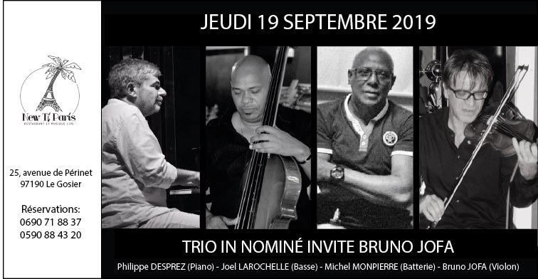 Trio In Nominé invite Bruno Jofa