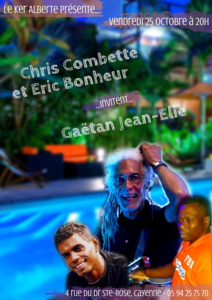 Chris Combette et Eric Bonheur invitent Gaëtan Jean-Elie