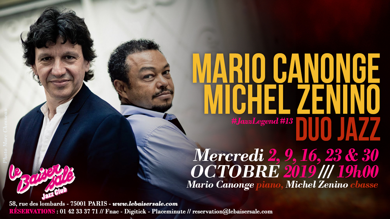 Mario Canonge & Michel Zenino Duo Jazz