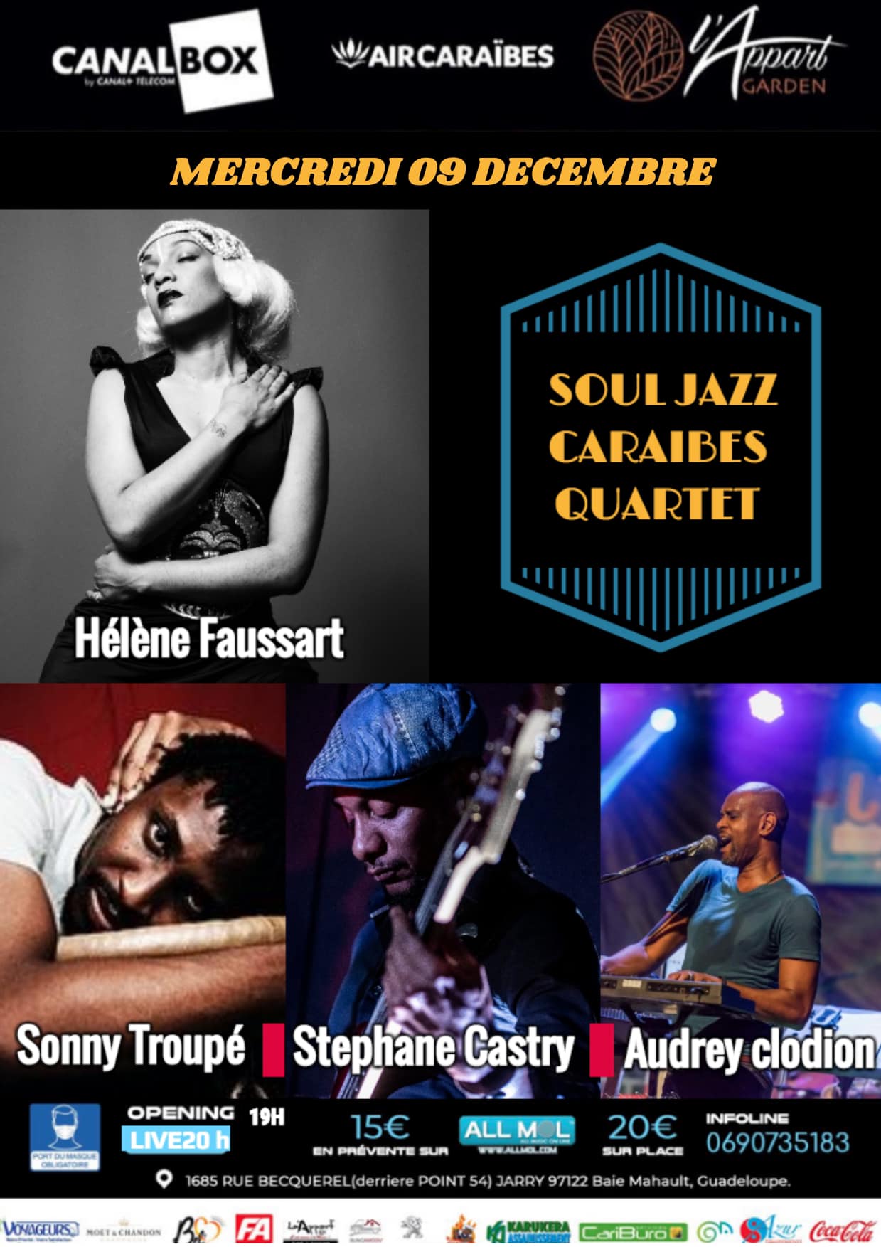 Soul Jazz Caraïbes Quartet