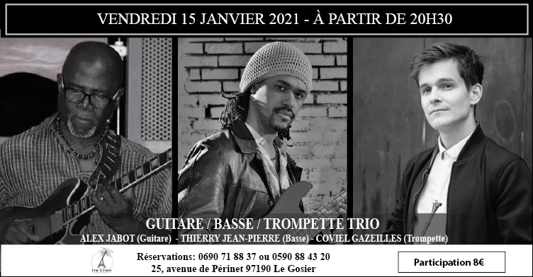 Guitare Basse Trompette Trio