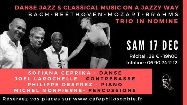 Danse Jazz on a Classical Jazzy Way avec le Trio in Nomine & Sofiana Ceprika