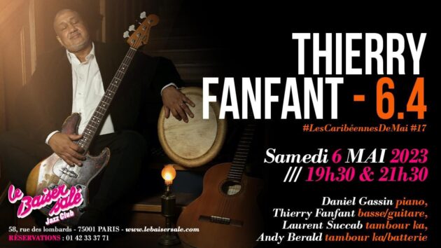 Thierry Fanfant en concert au Baiser Salé