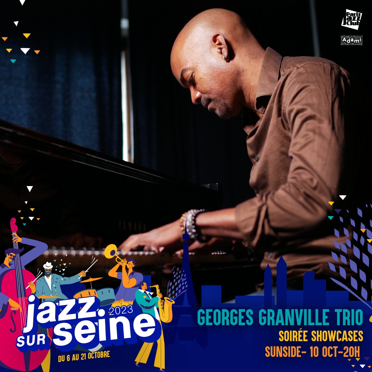 Georges Granville : Showcases Festival Jazz sur Seine 2023