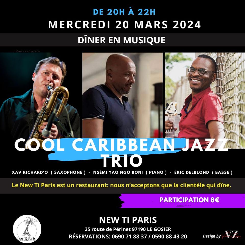 Cool Caribbean Jazz Trio