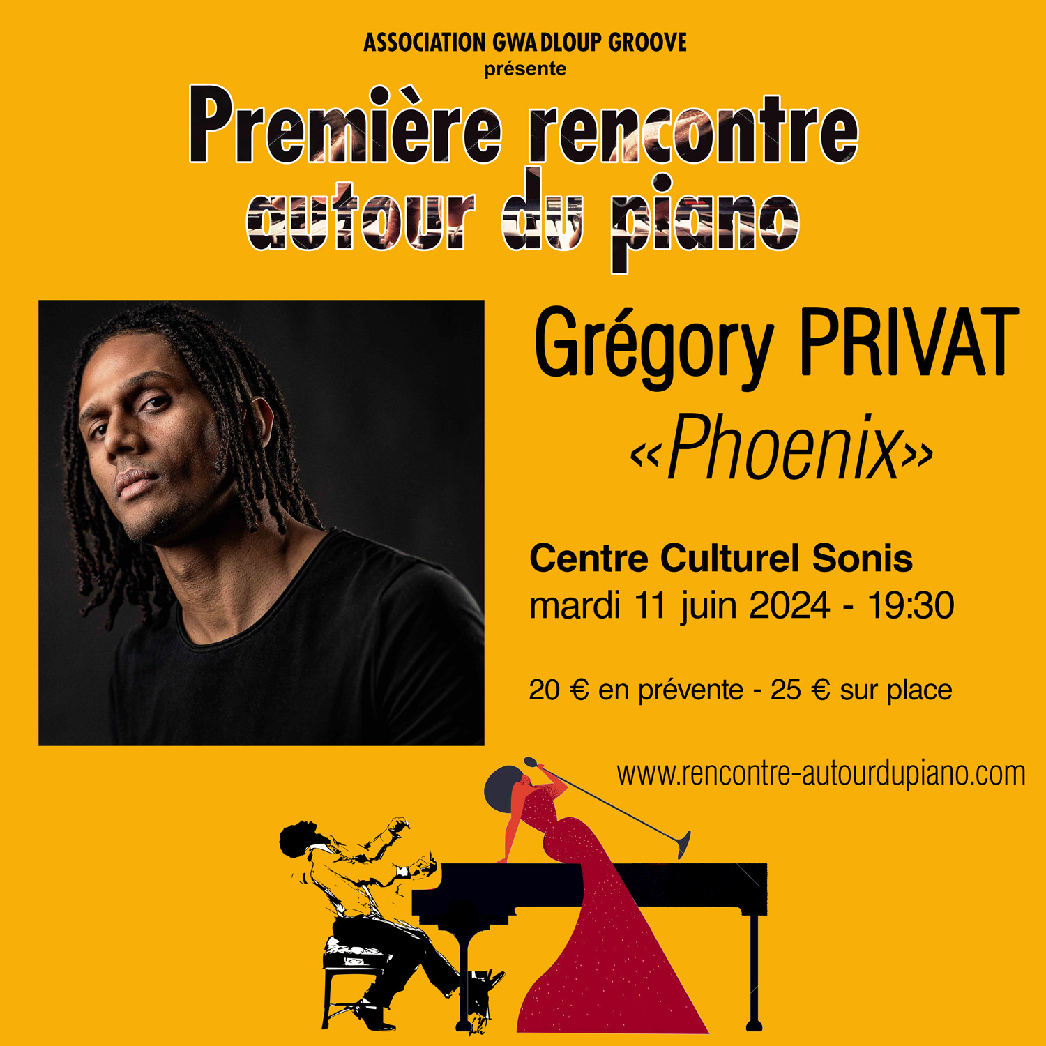Grégory Privat “Phoenix” #FestivalPremiereRencontreAutourDuPiano16
