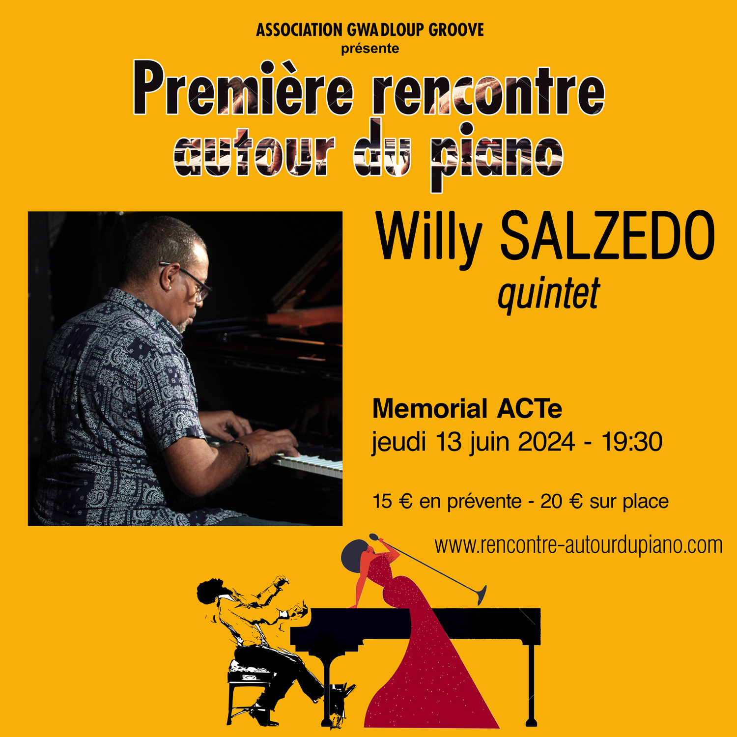 Willy Salzédo quintet #FestivalPremiereRencontreAutourDuPiano16