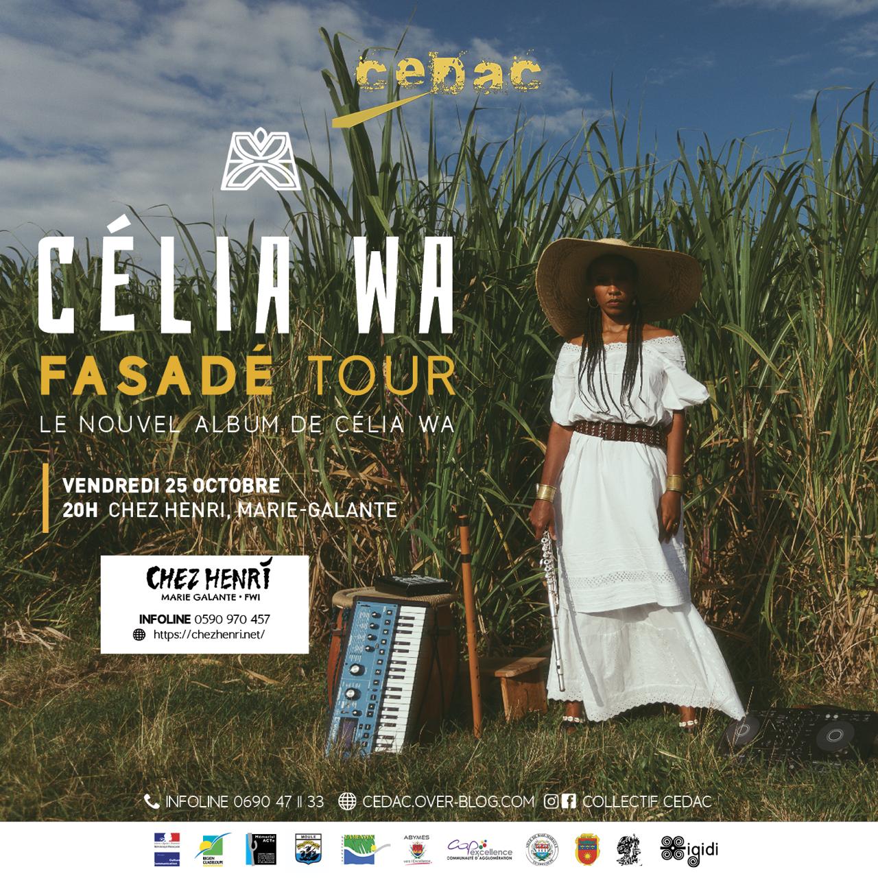 Célia Wa - Fasadé Tour