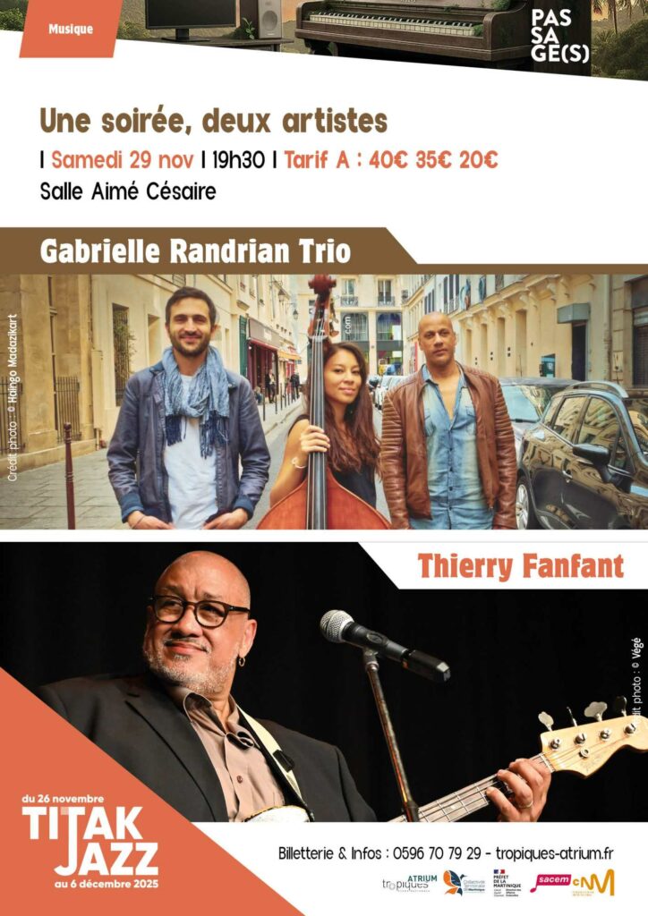 Gabrielle Randrian Trio / Thierry Fanfant