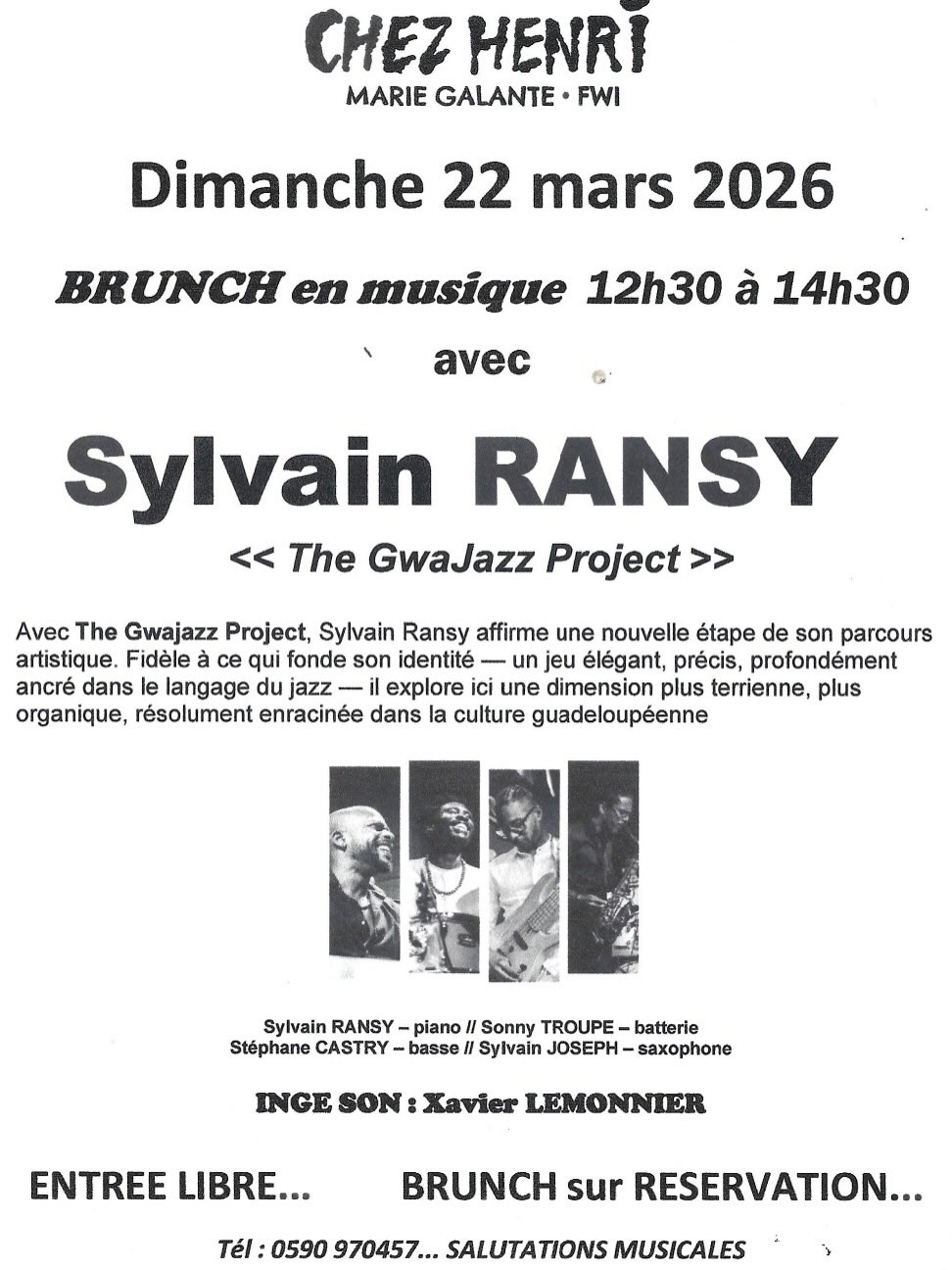 Sylvain Ransy - The GwaJazz Project