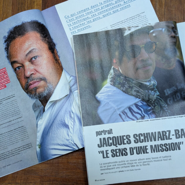 Mario Canonge et Jacques Schwarz-Bart dans la presse